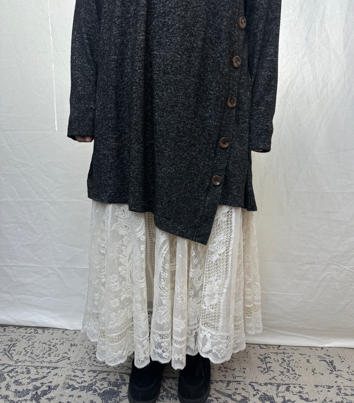 lily morgan 단추 원피스 상품이미지2