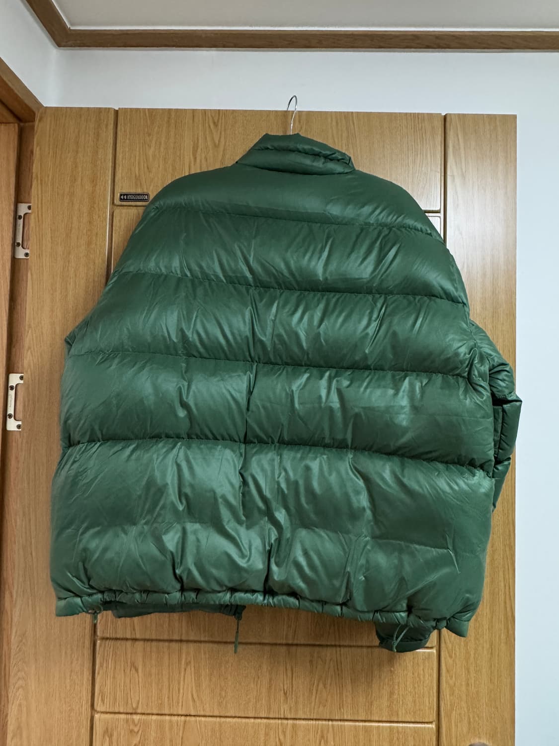디스이즈네버댓 DSN 다운 푸퍼 자켓 그린 L 상품이미지5