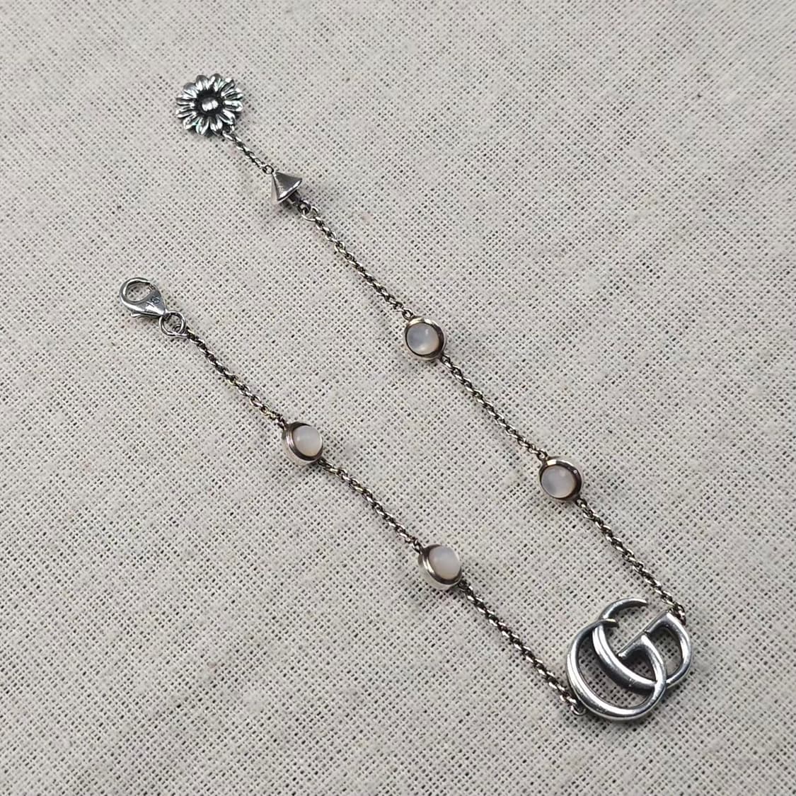 구찌 더블 G 플라워 팔찌 상품이미지3