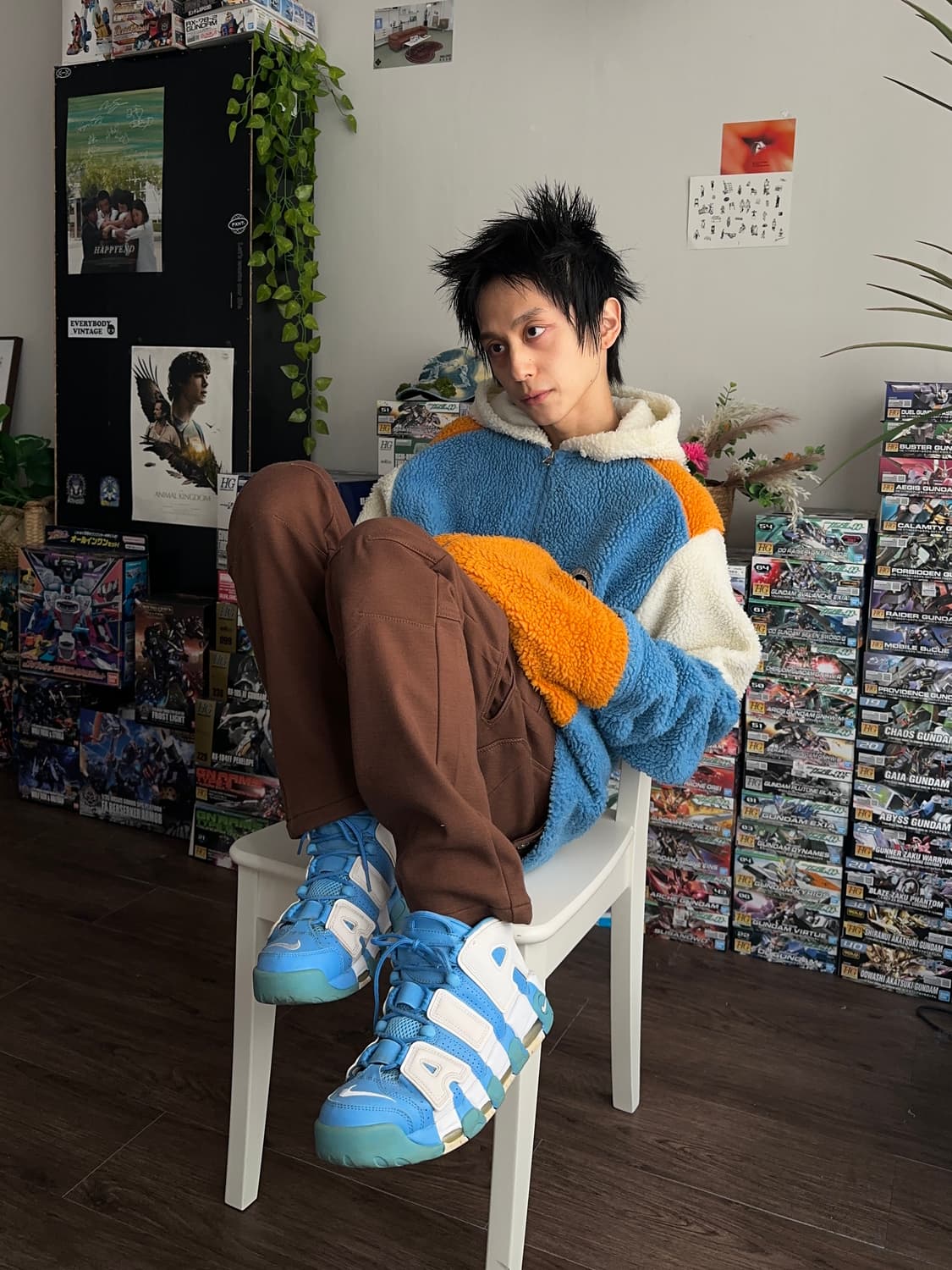 Napapijri 오버 컬러 플리스 후드집업 상품이미지2