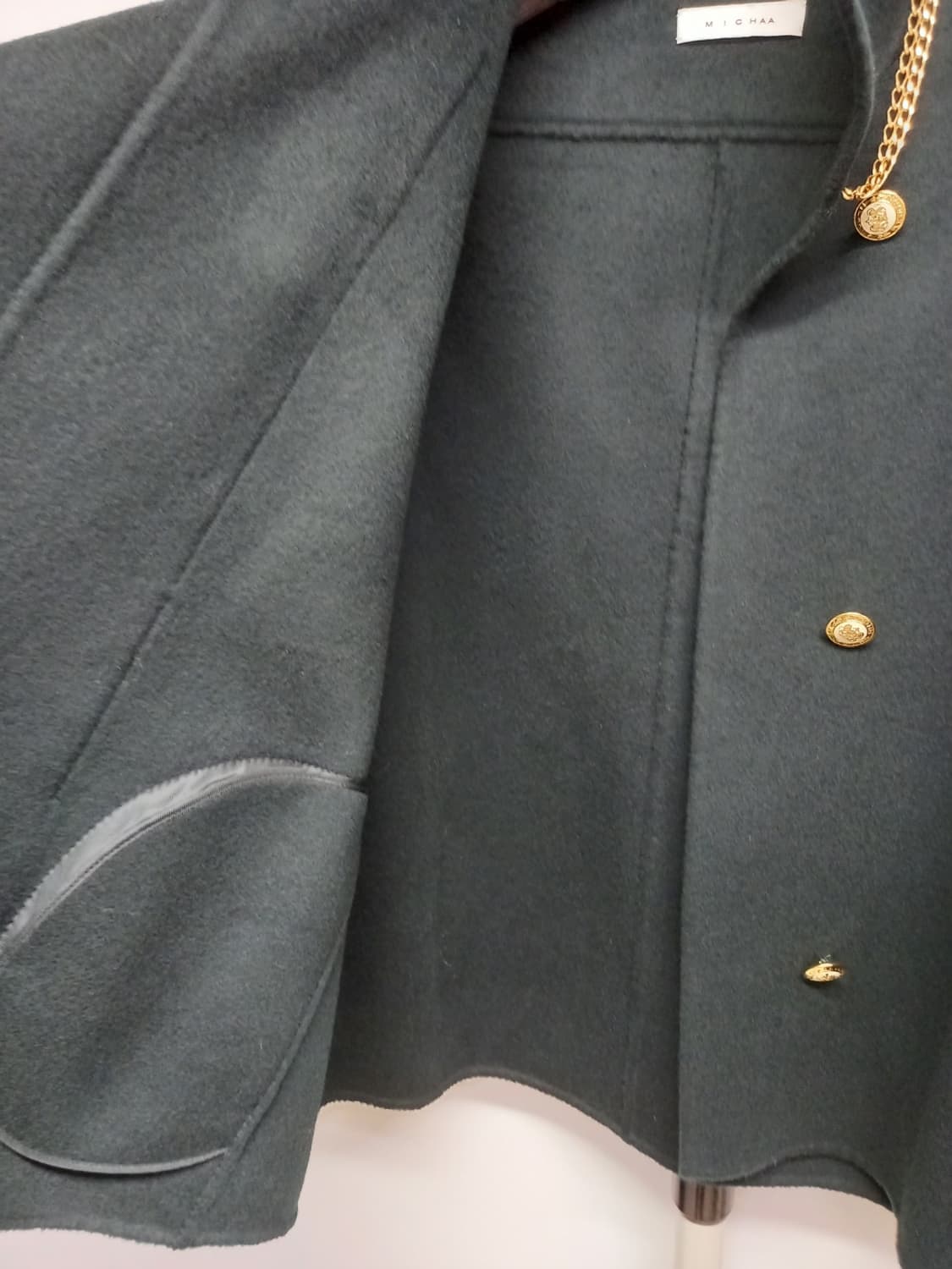 미샤 춘추동 핸드메이드 케이프형 자켓코트 55 슬림66 상품이미지8