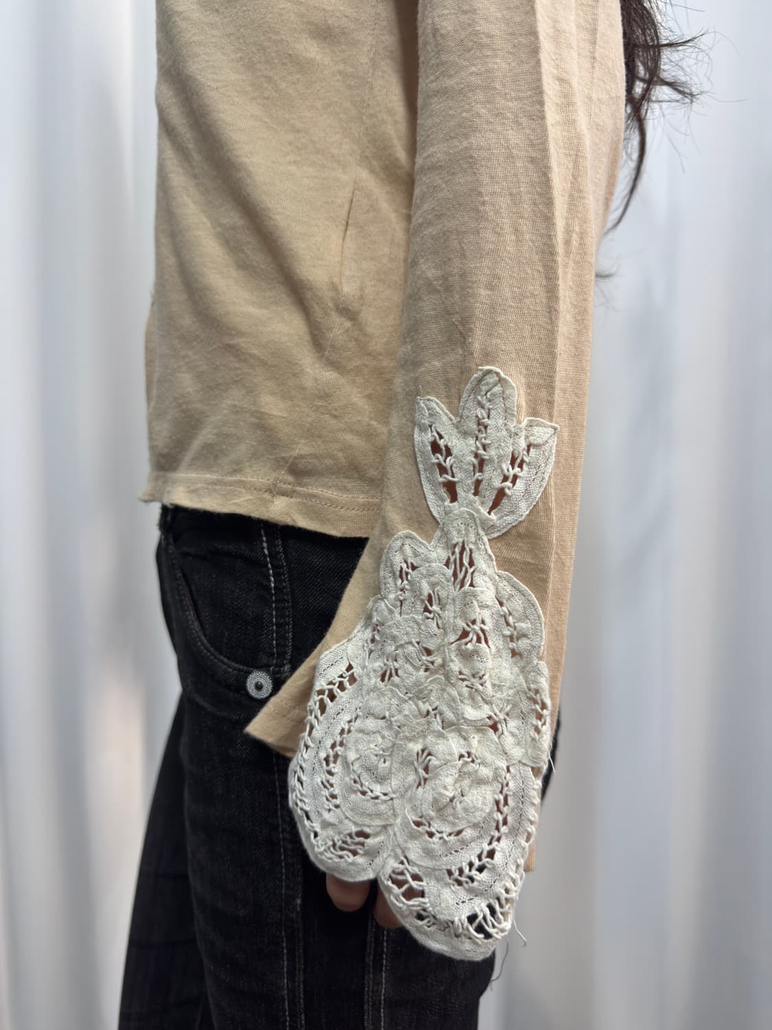 fairy crochet detail cardigan 상품이미지7