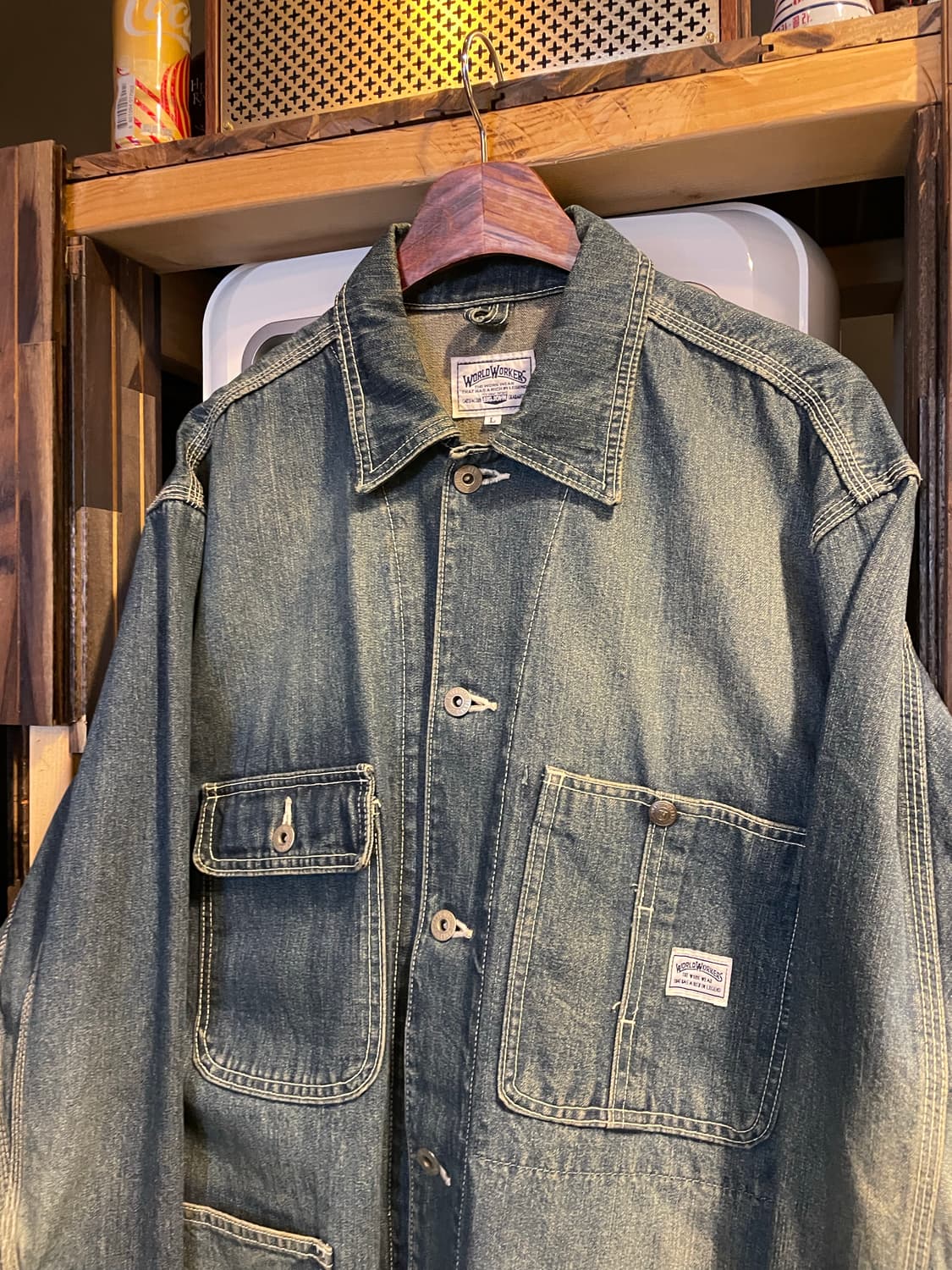 빅존 데님 커버올자켓 상품이미지3