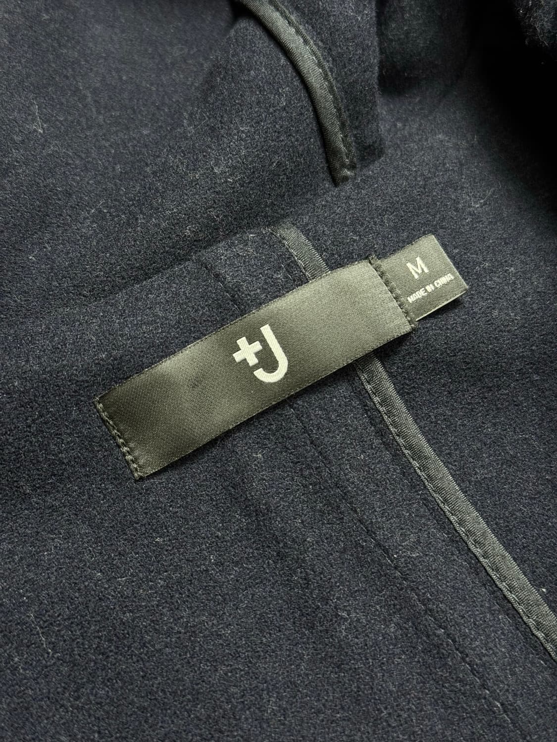 유니클로 X 질샌더 더플코트 M 사이즈 네이비  +J 상품이미지3