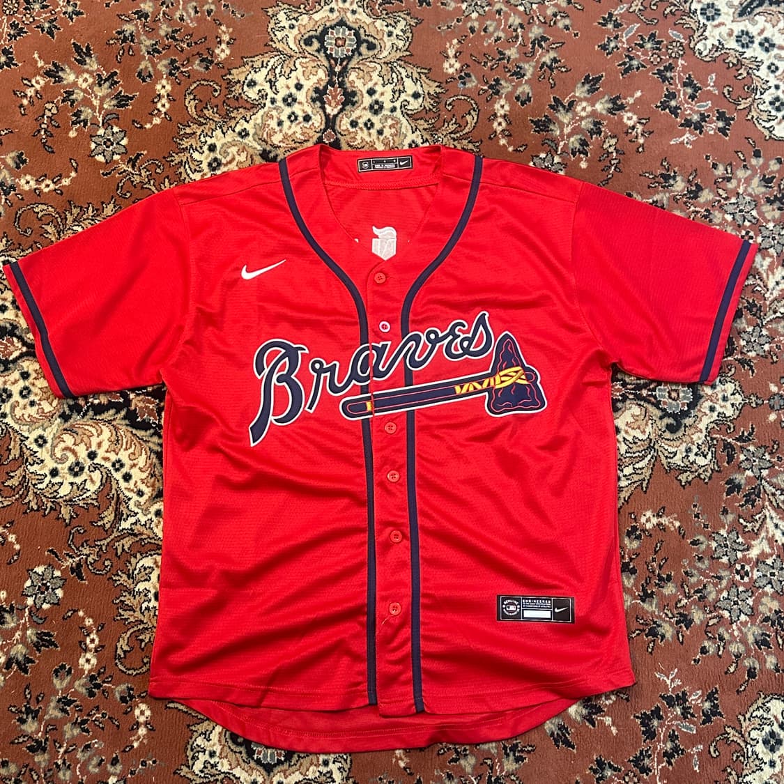 나이키 MLB 아틀렌타 브레이브스 유니폼 (L) 새상품 상품이미지2