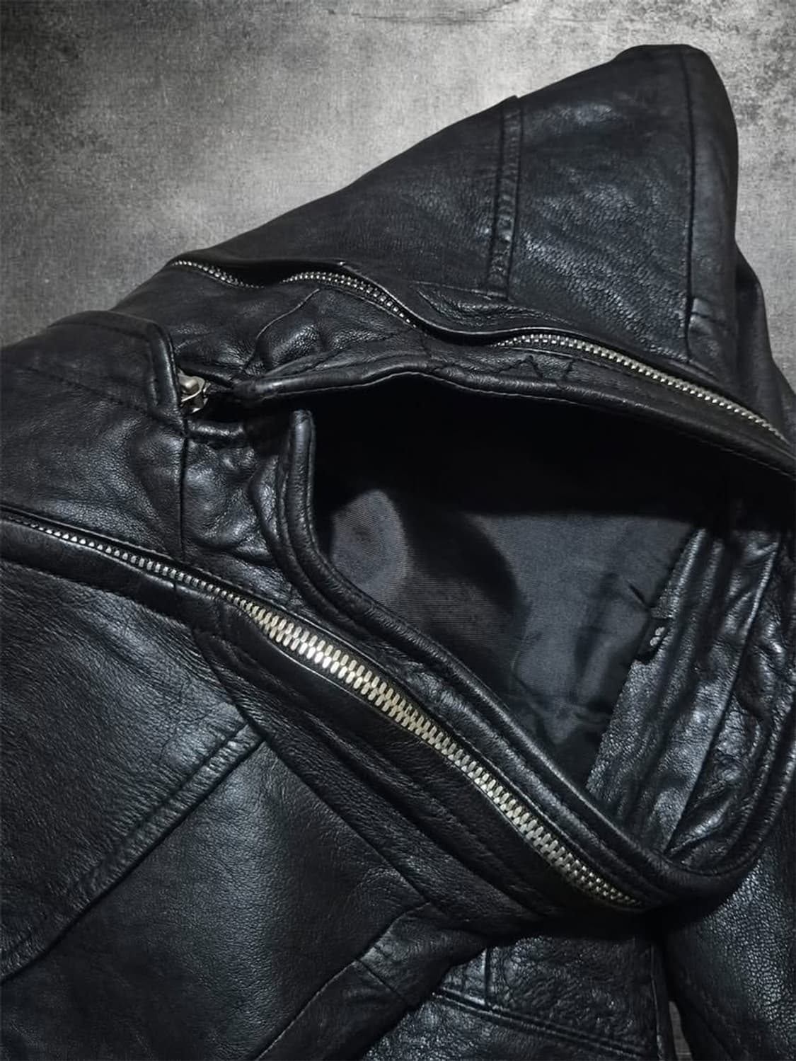 double zip italy lamb skin jacket 상품이미지4
