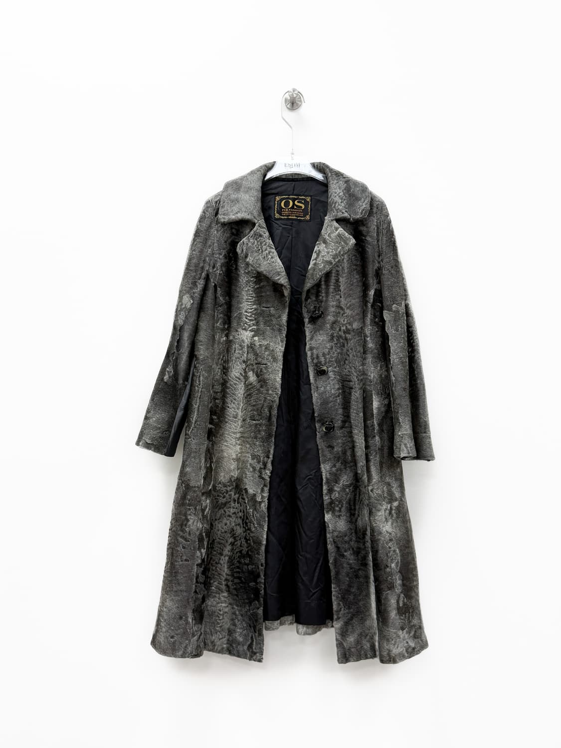 OS Fur Fashion 브로드테일 램 퍼 코트 상품이미지7