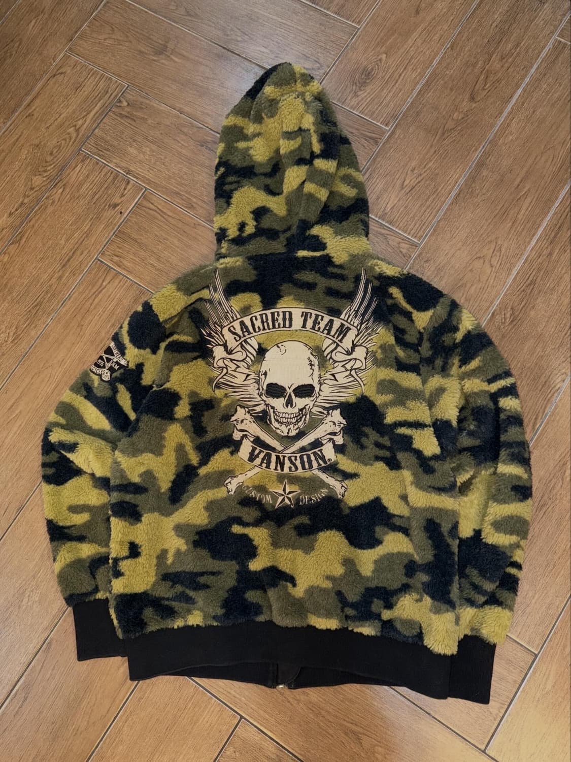 밴슨 카모패턴 후리스 후드집업 ( 대장 / 간절기 소장템 ) 상품이미지9