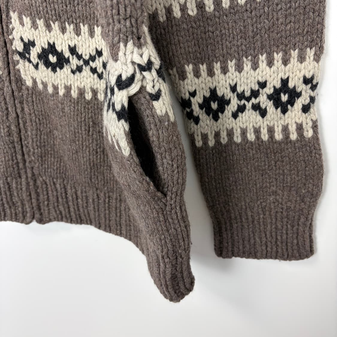 글로벌워크 코위찬 스타일 니트 집업 가디건 자켓 상품이미지6