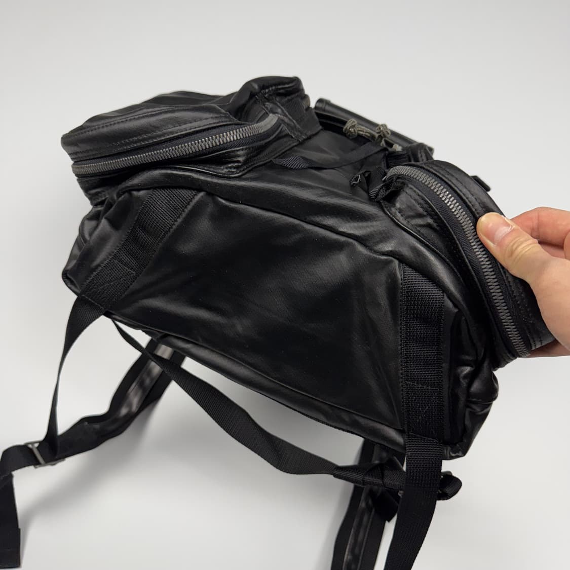 요시다포터 러기지라벨 뉴라이너 럭색 블랙 상품이미지5