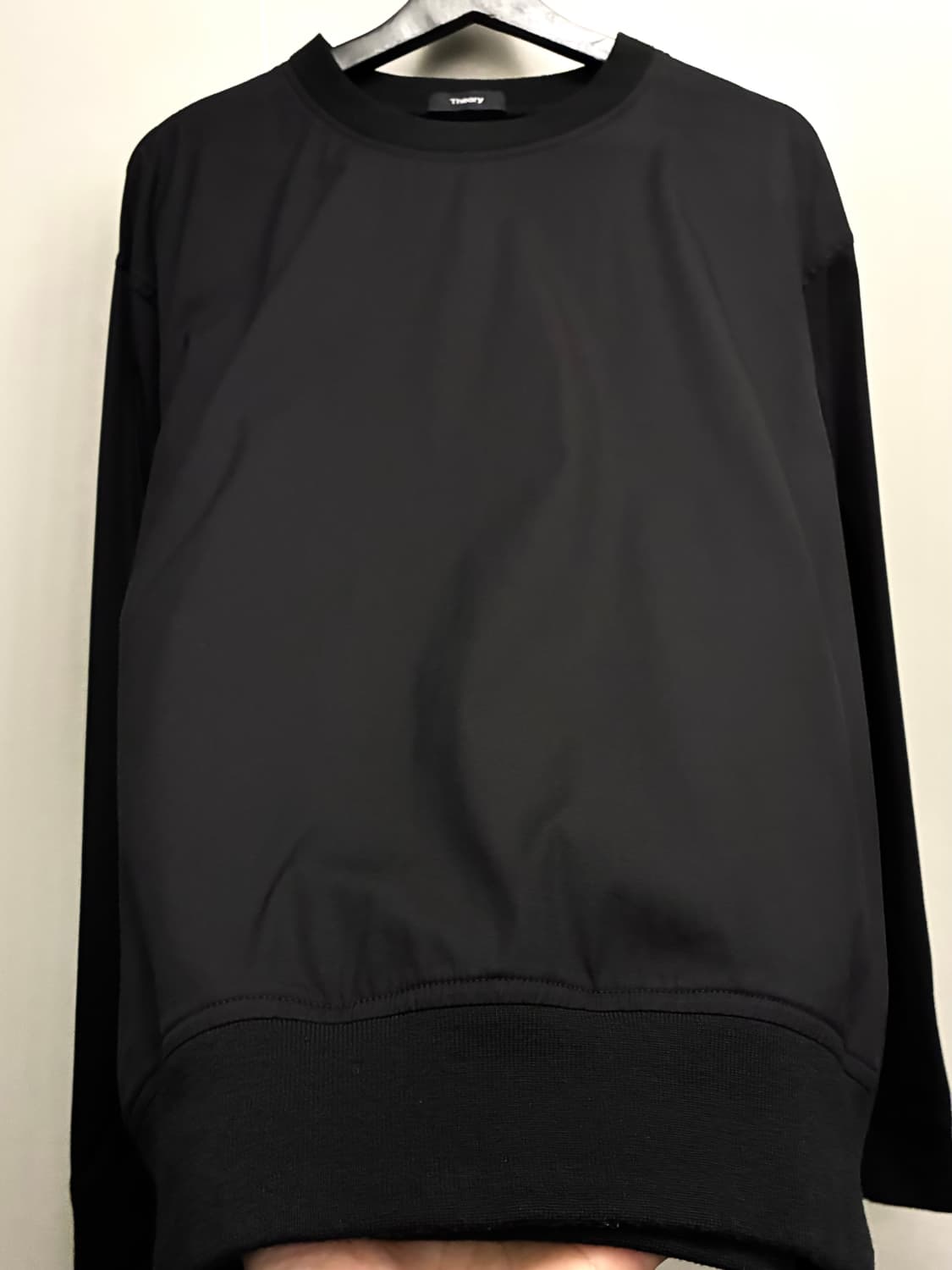 (M/103)Theory 띠어리 나일론 폴리 사이드지퍼 크루넥 맨투맨 상품이미지5