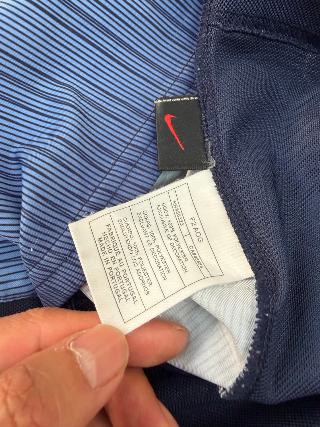 정품) 나이키 아스날 02/04 어웨이 유니폼 L 상품이미지7