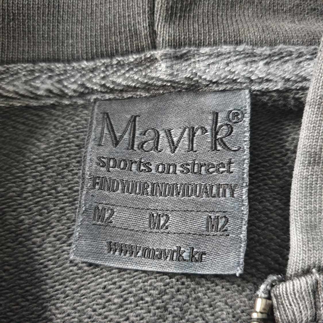 [무료배송] Mavrk 워싱 후드 집업 상품이미지2