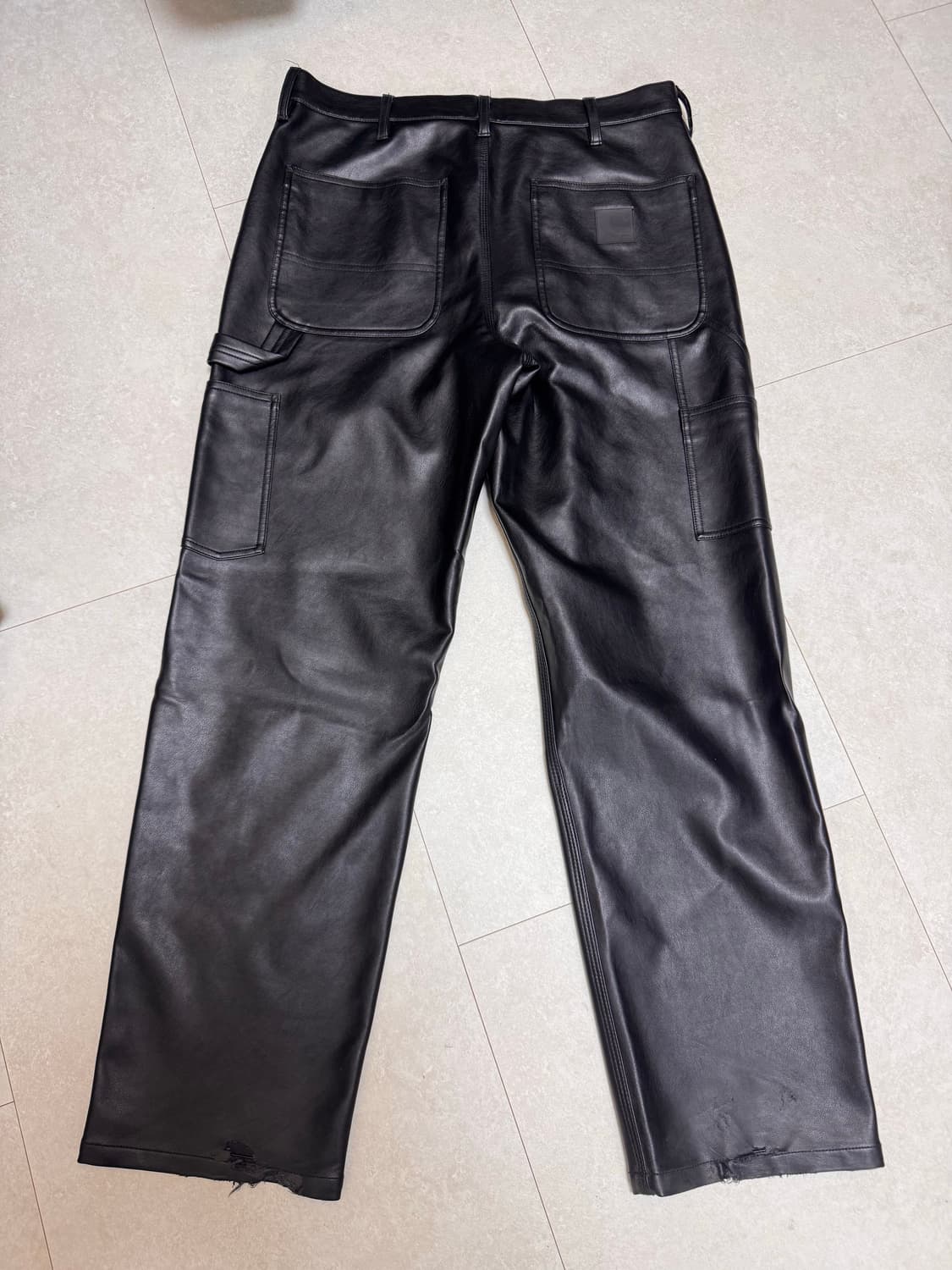 칼하트 싱글니 레더팬츠 m 상품이미지1