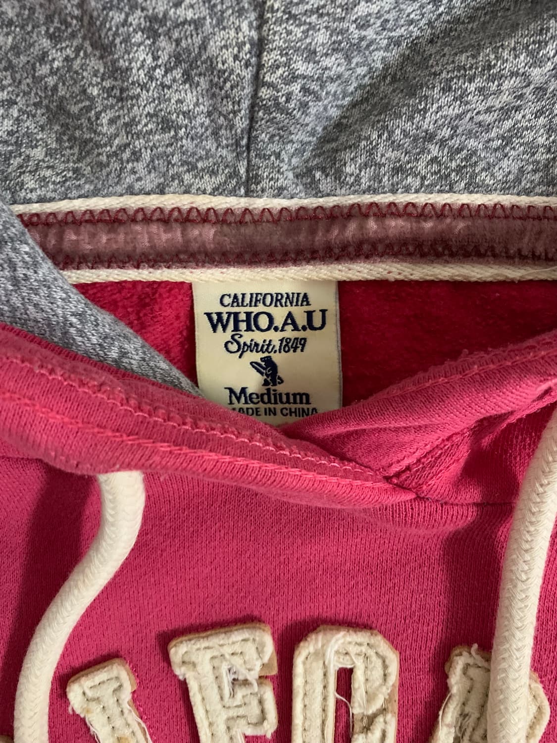 후아유 후드티 상품이미지3