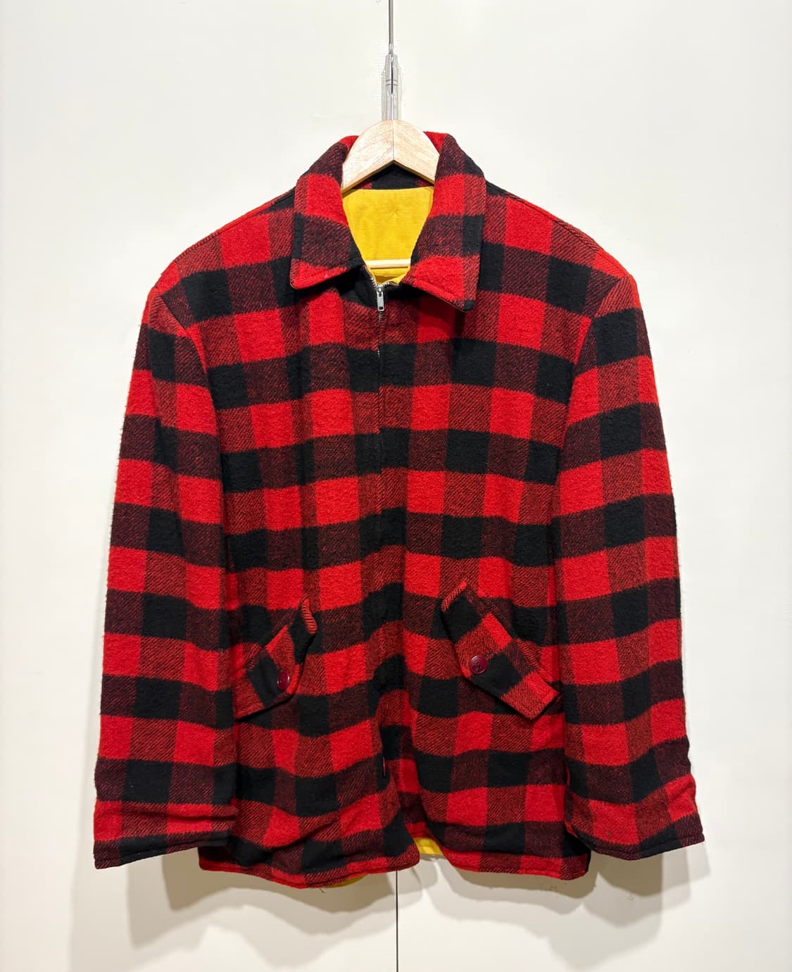 70's 빈티지 리버시블 울 자켓 상품이미지1