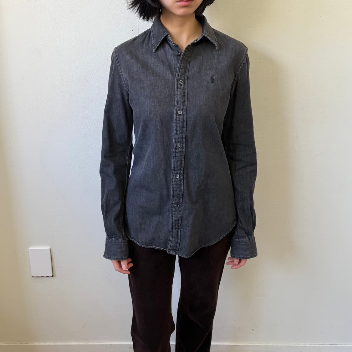 폴로 데님 셔츠 상품이미지2