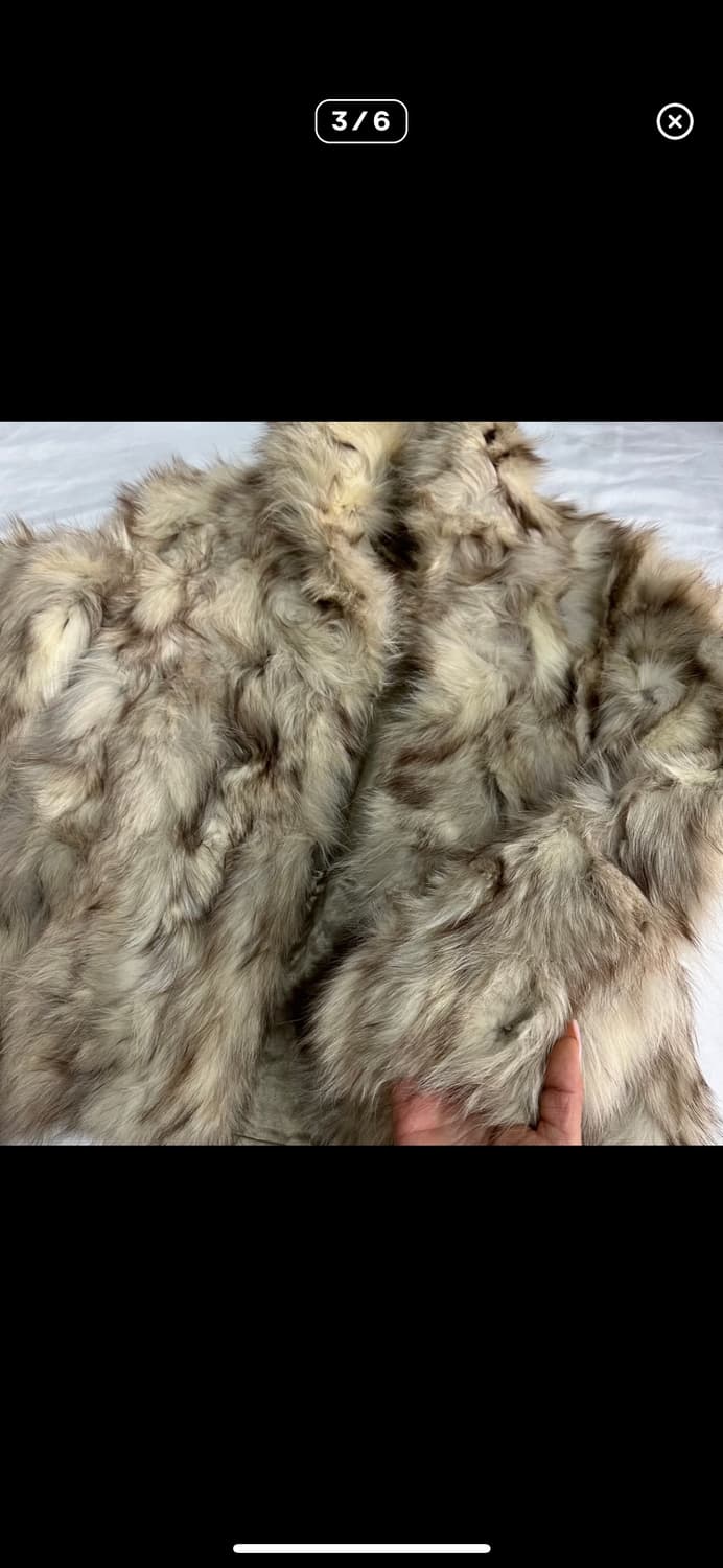 vintage saga fox fur 퍼자켓 상품이미지3