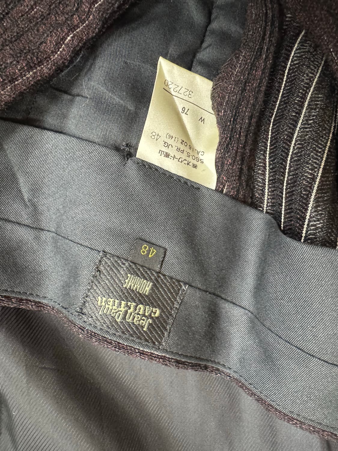 장 폴 고티에 made in japan 셋업 수트 상품이미지5