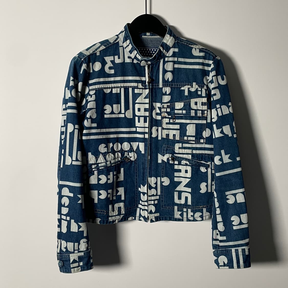 히스테릭 글래머 우먼스 크롭 청자켓 (on.479)   상품이미지1