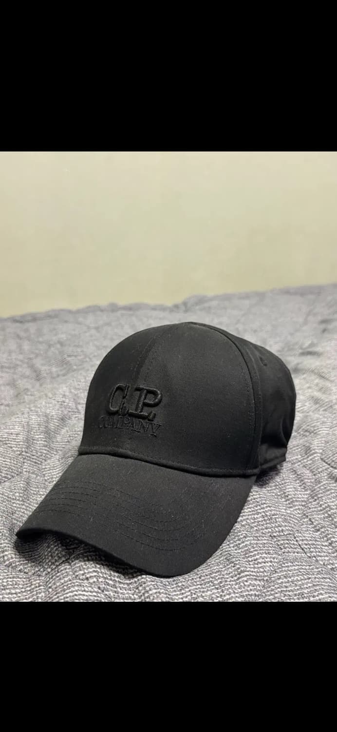 Cp컴퍼니 블랙 볼캡(free size) 고글x 상품이미지2