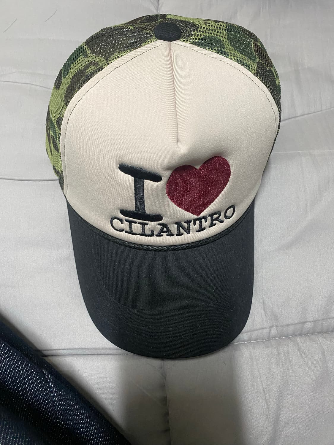 1992 아이러브 실란트로 트러커캡 메쉬캡 상품이미지1