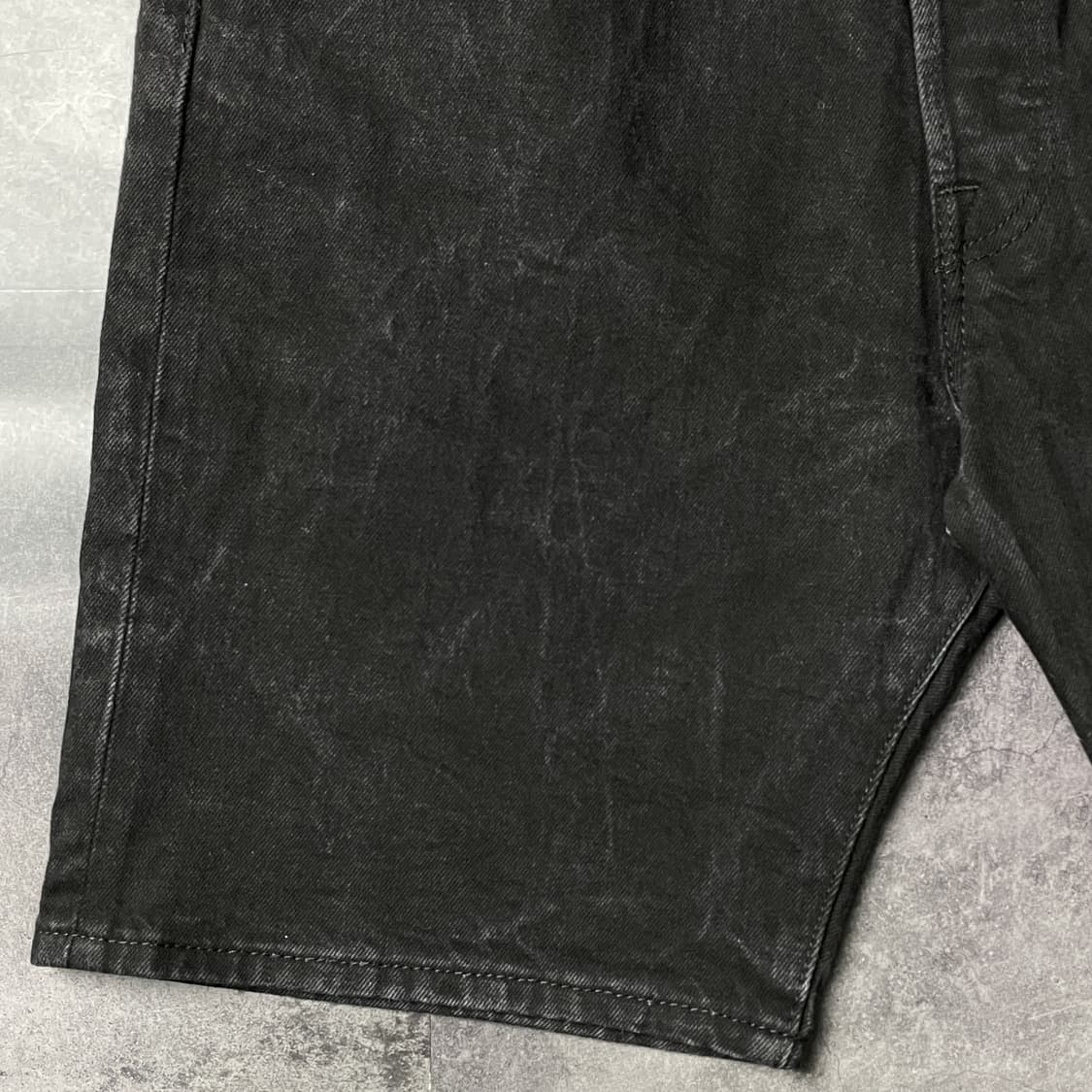 LEVI'S 리바이스501 빈티지 블랙 데님 하프팬츠 A01176 상품이미지4