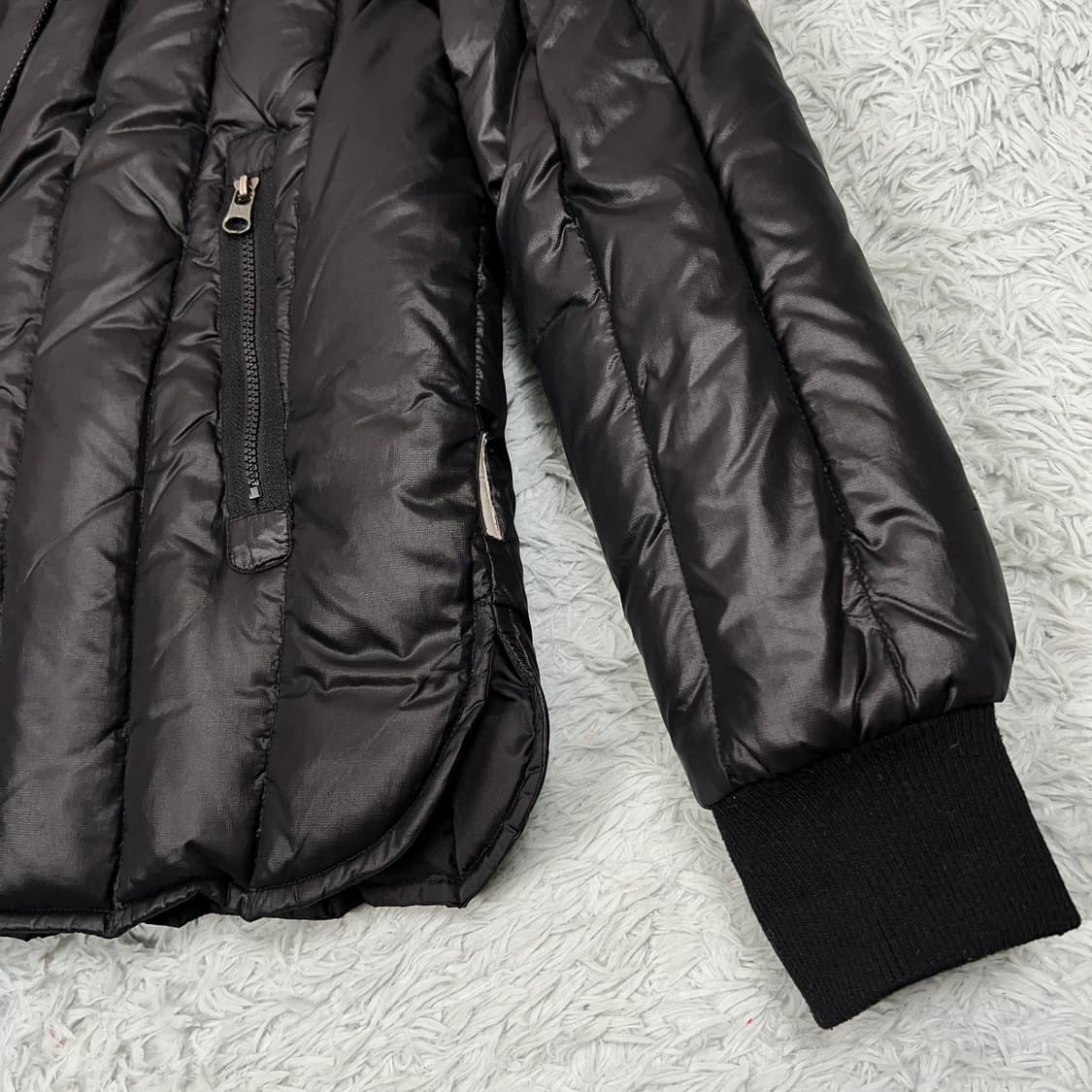 아르마니 독수리패치 덕다운 퀼팅 패딩 100 상품이미지6