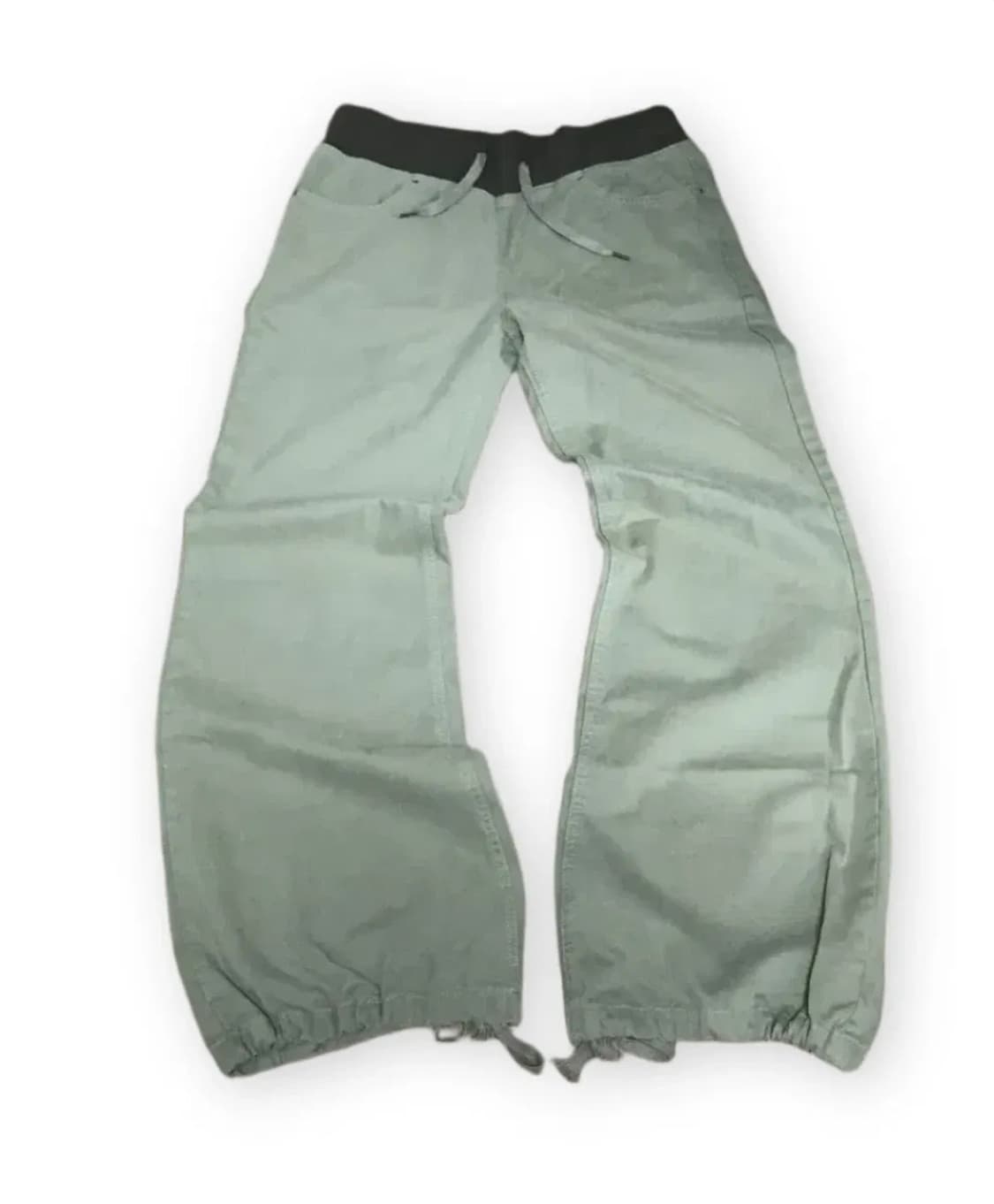 카키 부츠컷 팬츠 상품이미지1