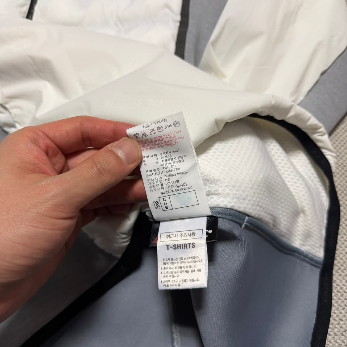 아이더 후드 아노락 경량패딩 상품이미지5