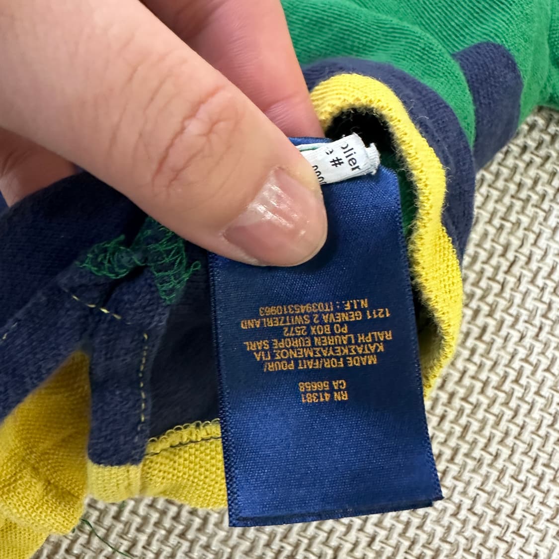 2/2T 폴로랄프로렌 키즈 폴로 셔츠 0403D 상품이미지3