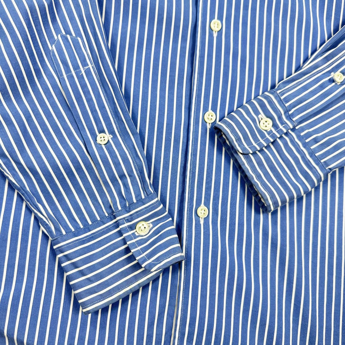 폴로 랄프로렌 클래식핏 스트라이프 셔츠 S 상품이미지4