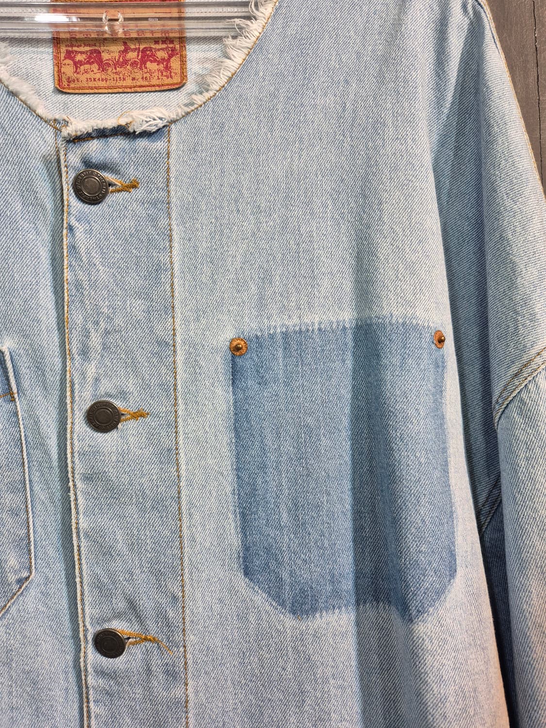 OTHERFIT 데님 자켓 00/F 115사이즈/세탁완료 상품이미지4