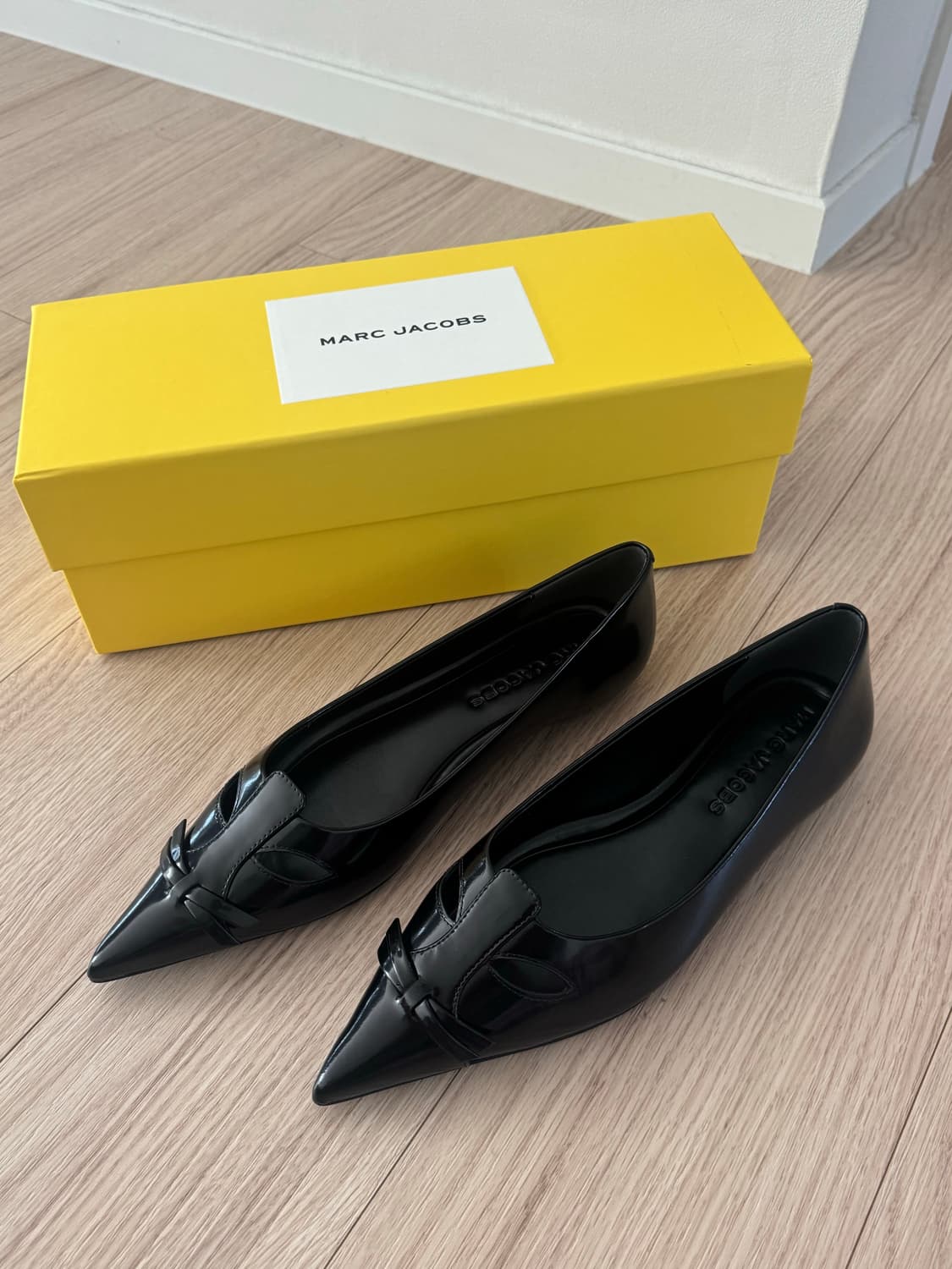 새상품 마크 제이콥스 블랙 플랫 슈즈 EU37 상품이미지5