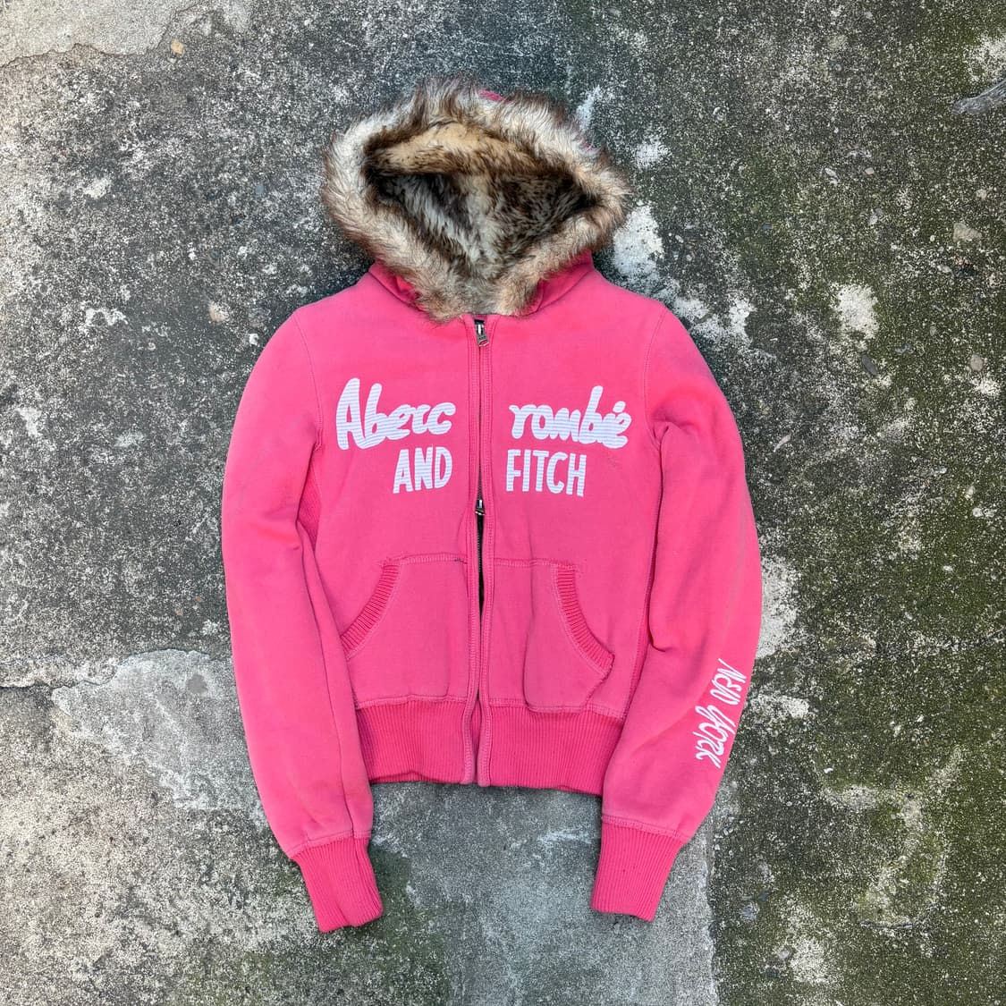 아베크롬비 퍼 후드집업  상품이미지1