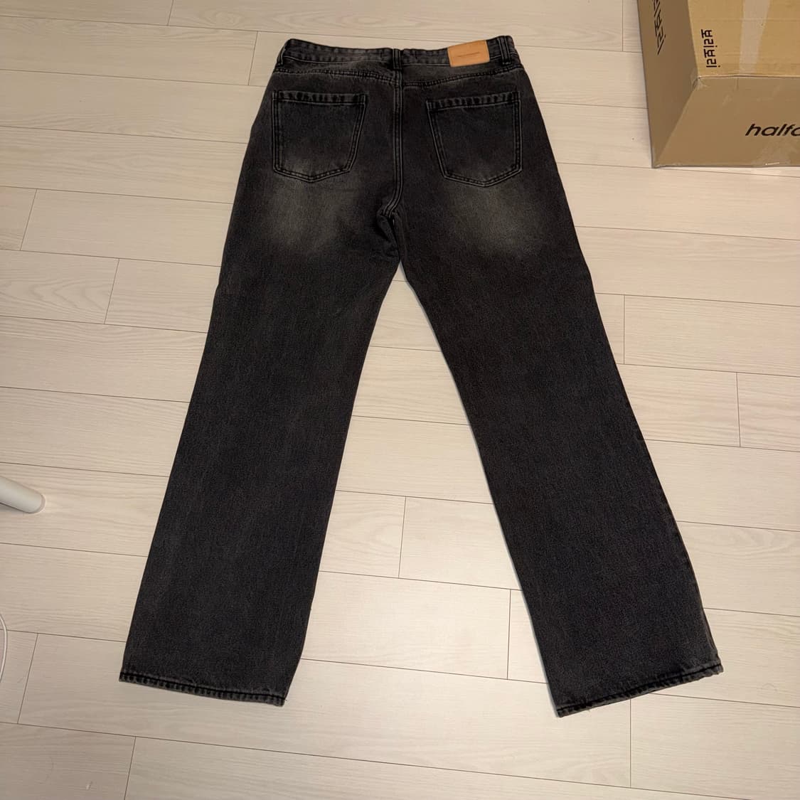 piece worker 세미와이드 데님팬츠 상품이미지4