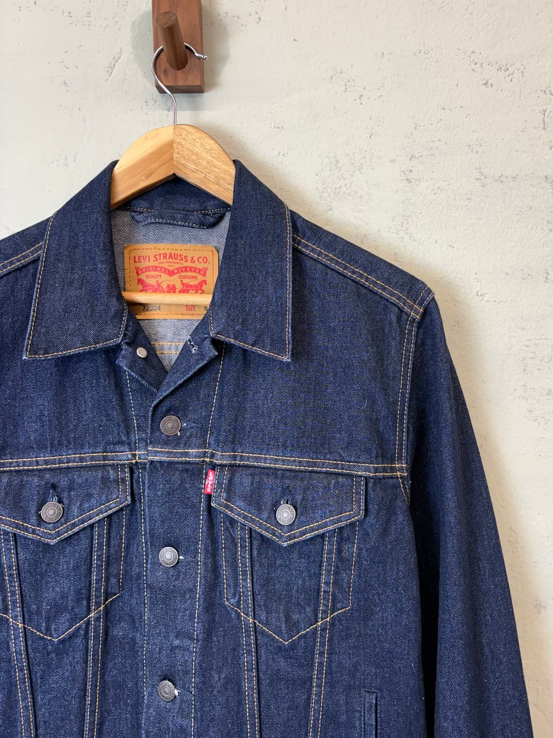 리바이스 72334 빈티지 데님 트러커 자켓 상품이미지2