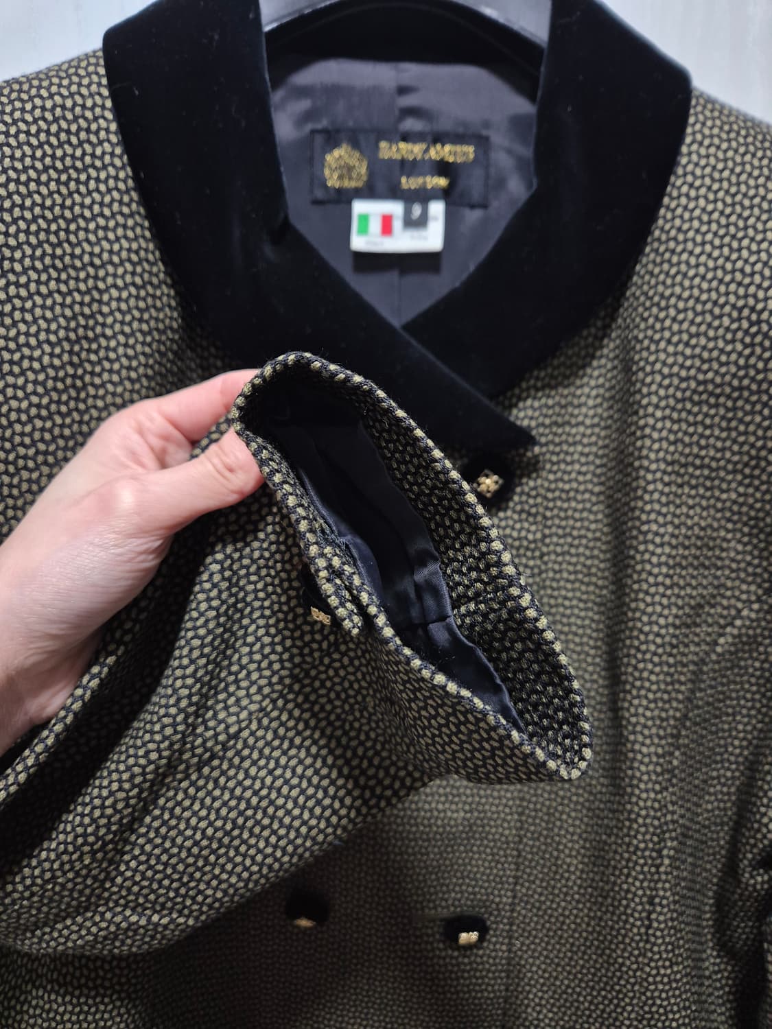 빈티지 더블 버튼 자켓.이태리 상품이미지4