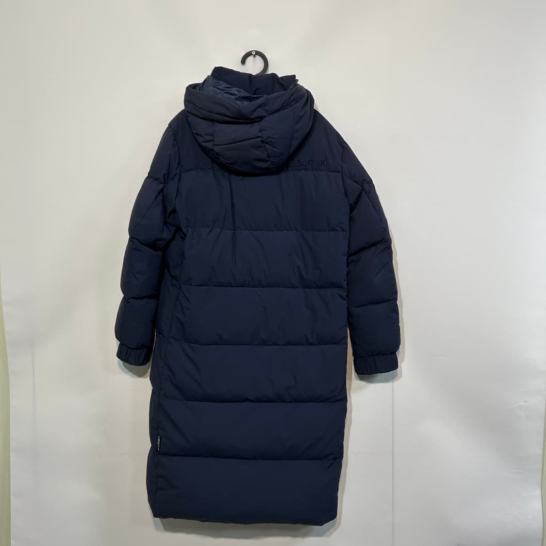 블랙야크 남성 구스다운 롱패딩 95 네이비 상품이미지3