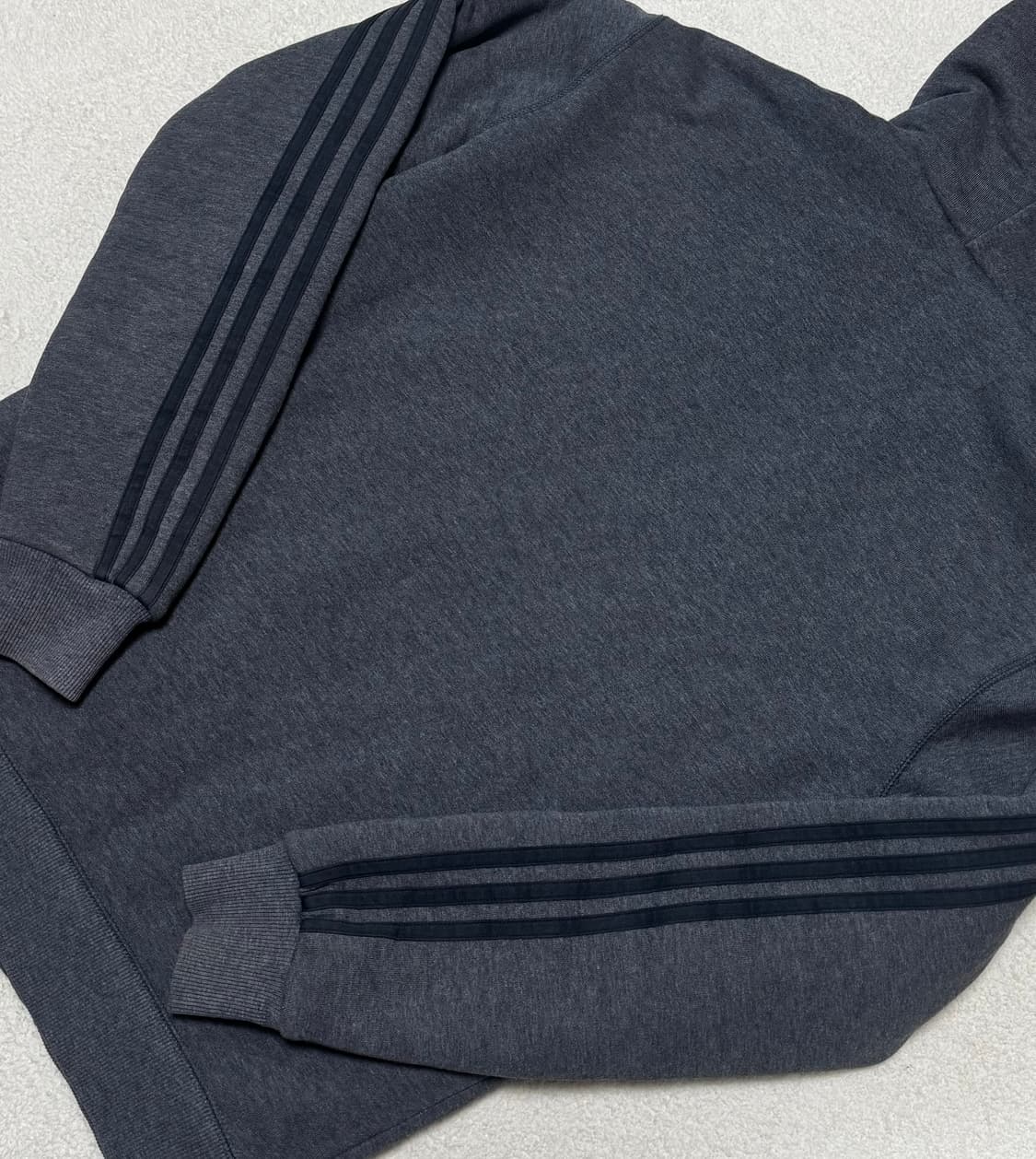 아디다스 차콜 쉐르파 후드집업 상품이미지8