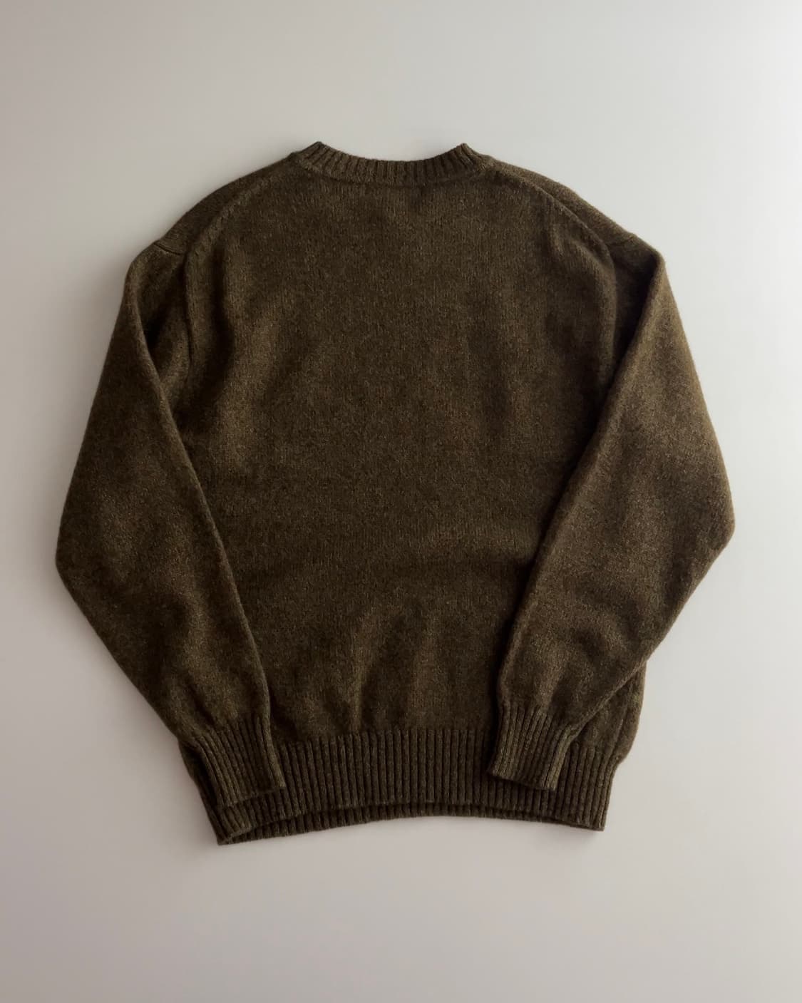 클로딩 빈티지 패턴 울 니트 상품이미지5