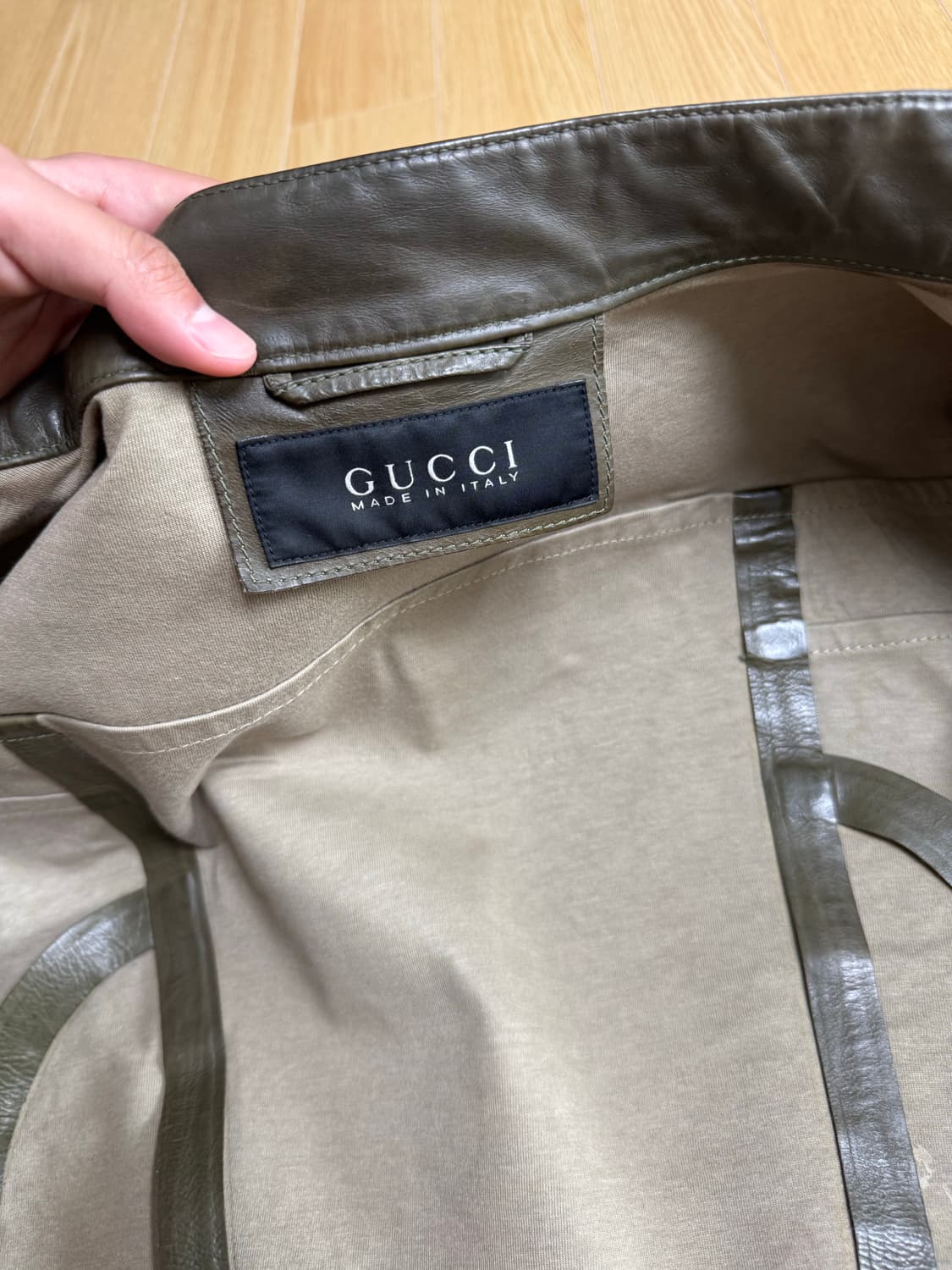 2011 s/s 구찌 가죽자켓 상품이미지6