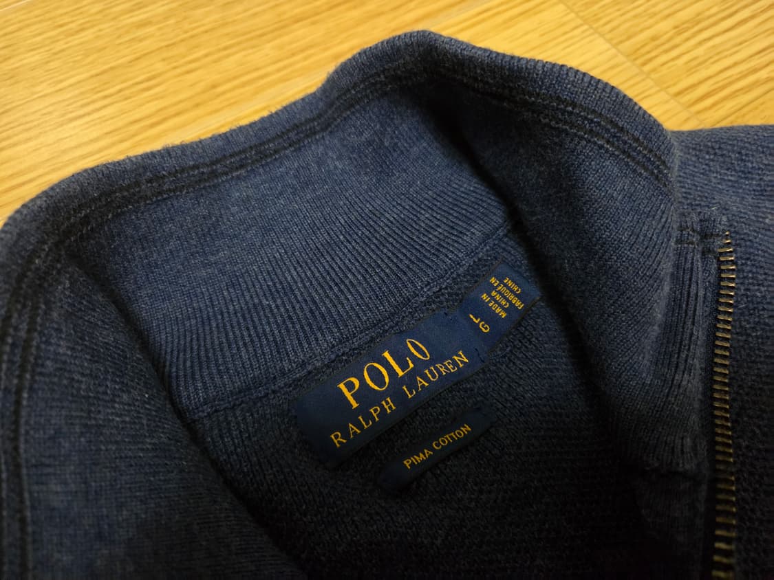 폴로 랄프로렌 하프집업 코튼 스웨터 상품이미지4