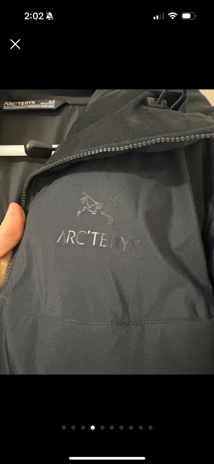 아크테릭스 리프 콜드 2 블랙 (패치2개포함) 상품이미지4