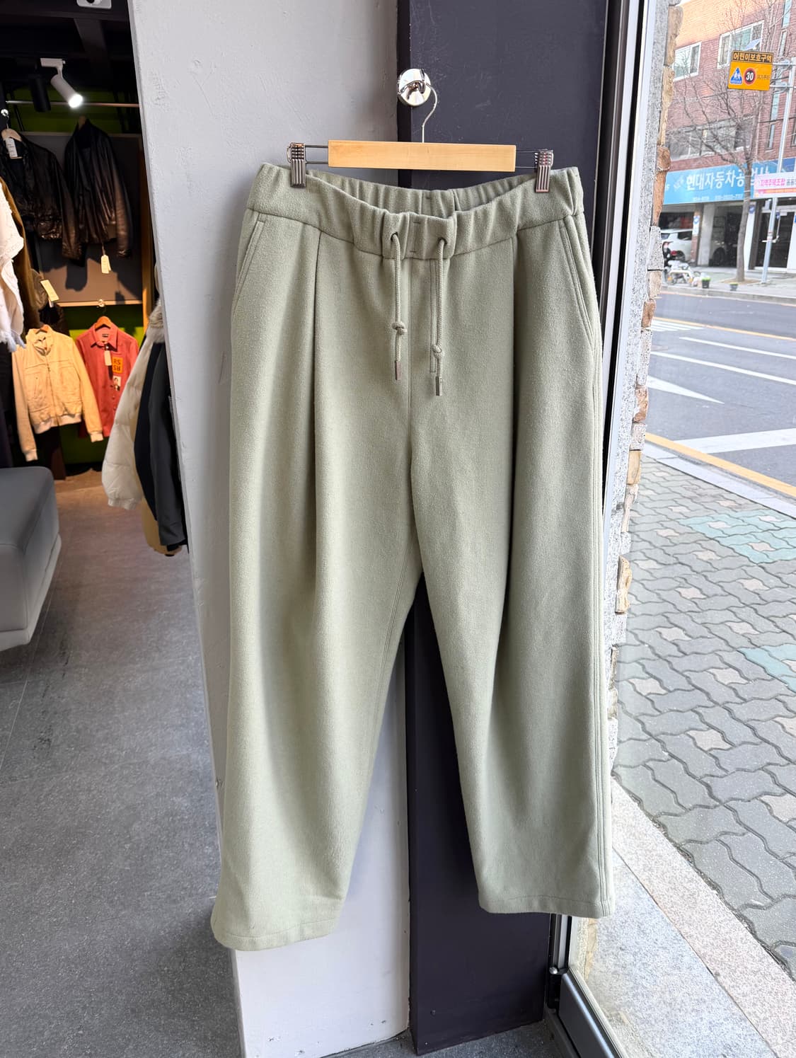 .86/ 우영미 22FW 드로스트링 라운지 스웻팬츠 상품이미지4