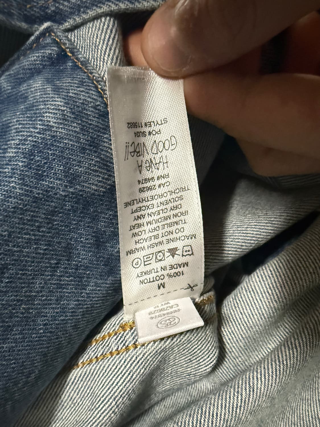 스투시 데님 집 워크자켓 상품이미지4