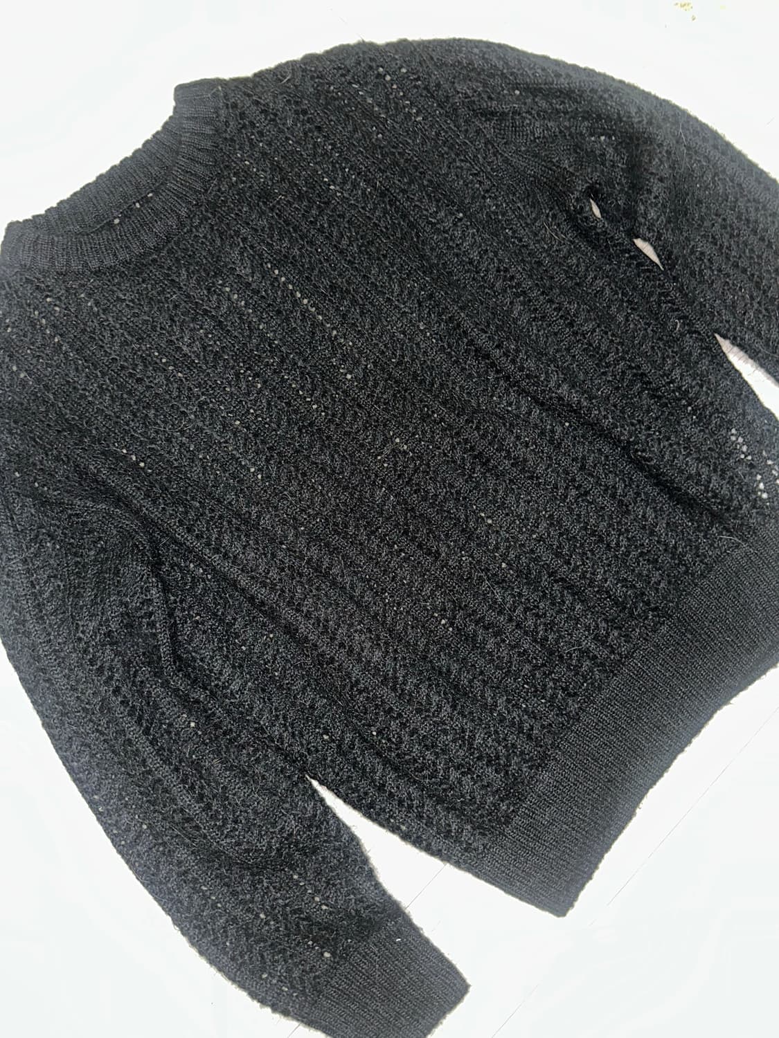 유스 블랙 니트 상품이미지2