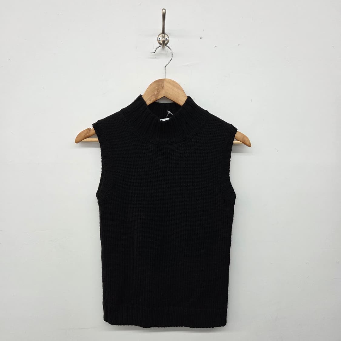 띠어리 니트 조끼 목폴라 베스트 여s 상품이미지1