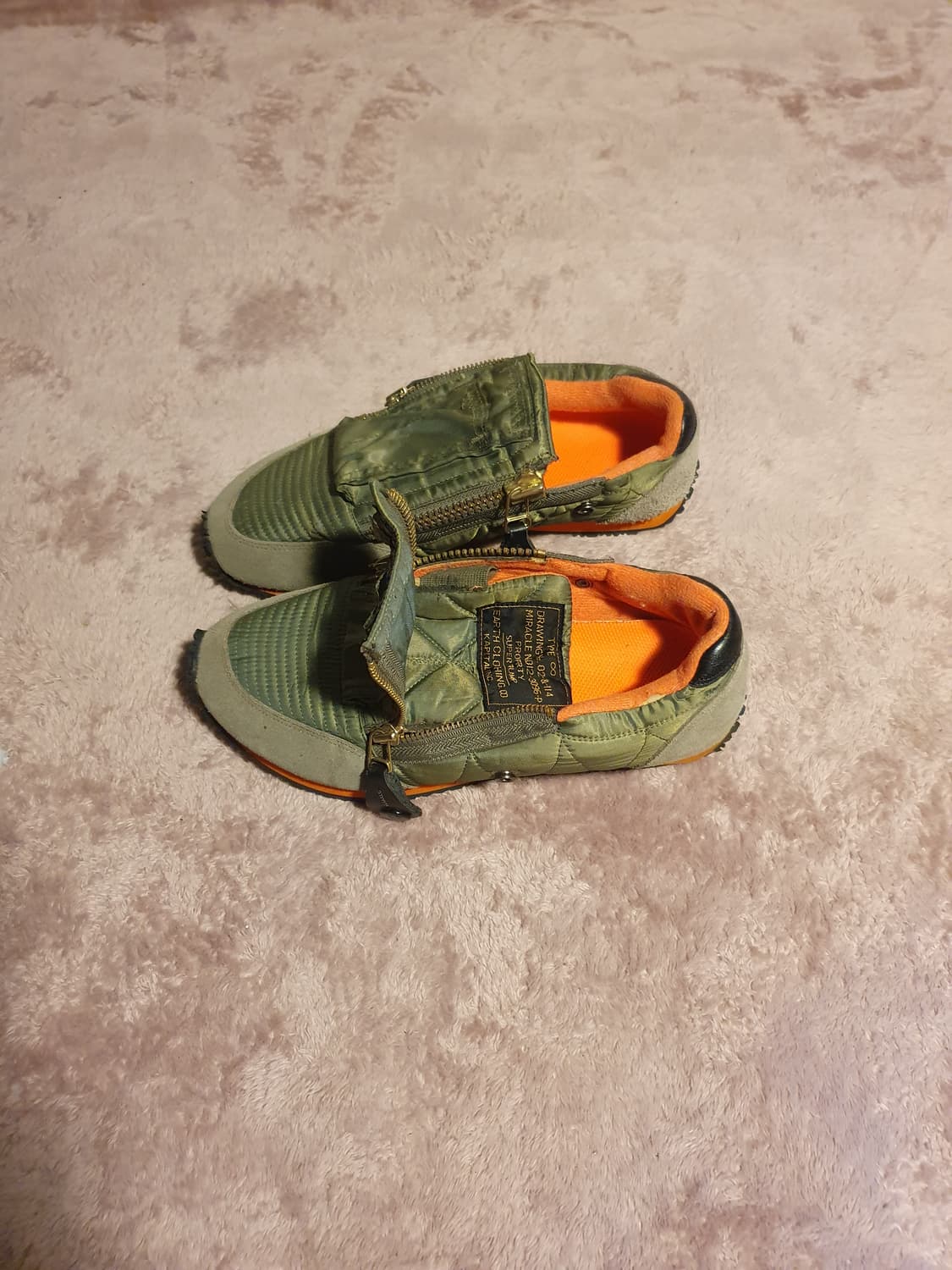 Kapital ma-1 khaki shoes 상품이미지2