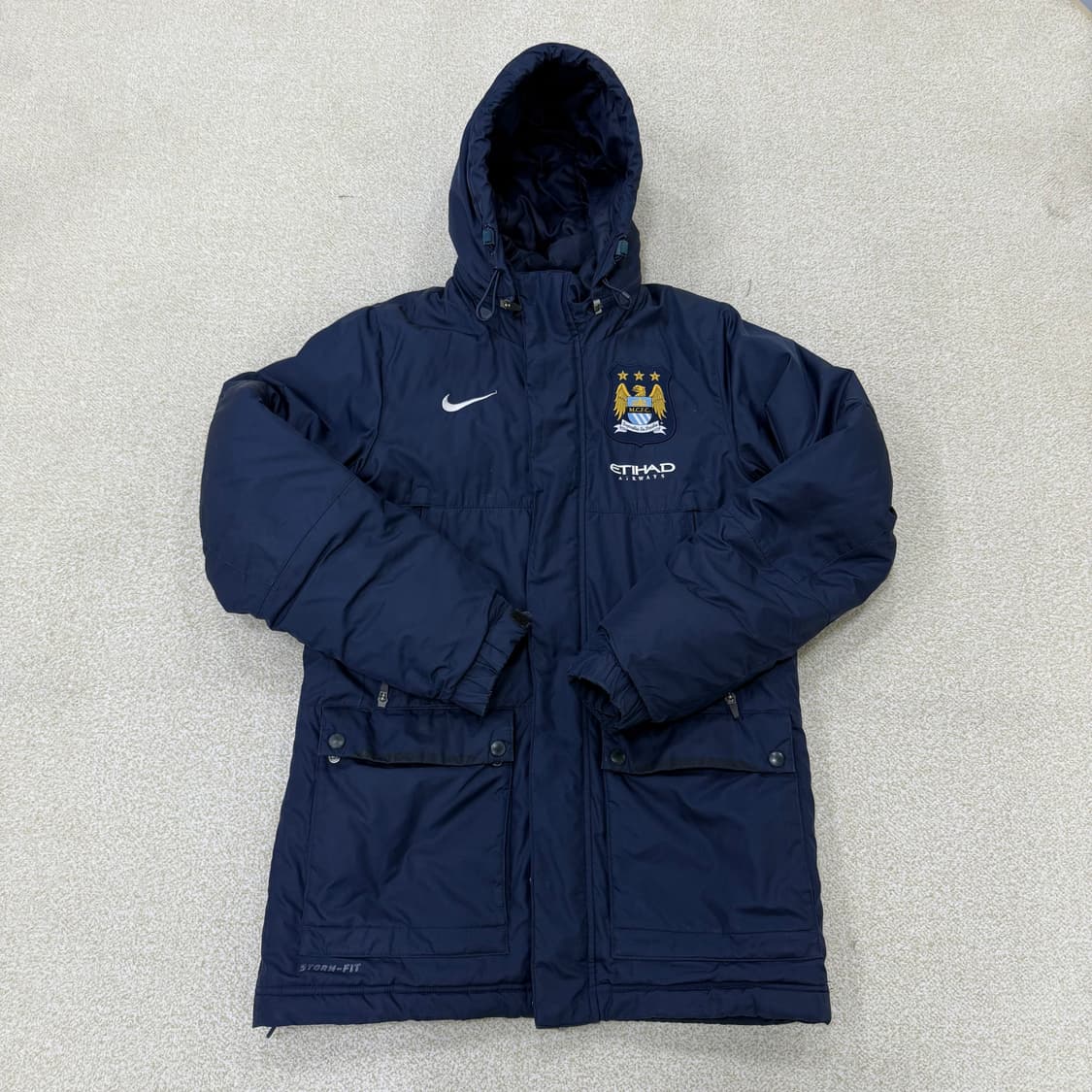 [S] 나이키 맨체스터 시티 스톰핏 패딩 자켓 0112T1 상품이미지1
